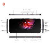 Nubia RedMagic 5G Game Mobile Phone 8GB RAM 128GB ROM Snapdragon865 6.65" 64MP 4500mAh NFC Android 10 Smartphone