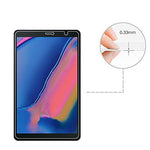 (2-Packs) PULEN Tempered Glass Screen Protector for Samsung Galaxy Tab A 8 2019 P200/P205 (8.0 Inch,with S Pen Model),HD Clear No Bubble Anti-Scratch Easy Installtion 9H Hardness