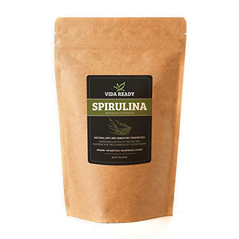 Spirulina (Algae Superfood) - 1 lb Resealable Pouch