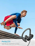Anker SoundBuds Curve Wireless Headphones, Bluetooth 4.1 Sports Earphones with aptX Audio, Nano Coating, 14H Battery, CVC Noise Cancellation, Headsets with Built-in Mic for Running, Cycling, Workout