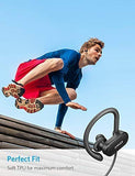 Anker SoundBuds Curve Wireless Headphones, Bluetooth 4.1 Sports Earphones with aptX Audio, Nano Coating, 14H Battery, CVC Noise Cancellation, Headsets with Built-in Mic for Running, Cycling, Workout