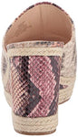 Jessica Simpson womens Monrah Wedge Sandal, Mauve Combo, 8 US