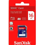 SanDisk 16GB Class 4 SDHC Flash Memory Card - 2 Pack SDSDB2L-016G-B35 Retail Package