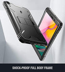 Galaxy Tab A 8.0 2019 Rugged Case with Kickstand,SM-T290 SM-T295, Poetic Full Body Shockproof Cover, Built-in-Screen Protector, Revolution, for Samsung Galaxy Tab A Tablet 8.0 Inch (2019), Black