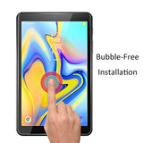 (2 Pack) Orzero for Samsung Galaxy Tab A 8.0 inch 2018 (SM-T387) Tempered Glass Screen Protector, 9 Hardness HD Anti-Scratch Full-Coverage (Lifetime Replacement)