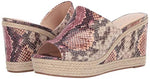 Jessica Simpson womens Monrah Wedge Sandal, Mauve Combo, 8 US