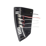 Hooke Road Left Hand A Pillar Lighting Switch Pod 4-Switch Panel for 1997-2006 Jeep Wrangler TJ