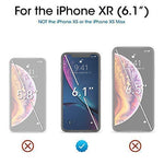 amFilm Glass Screen Protector for iPhone XR (3 Pack) (6.1, 10R) Tempered Glass with Easy Installation Tray