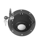 Hooke Road Locking Fuel Gas Tank Cap Cover for 1997-2006 Jeep Wrangler TJ