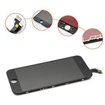 Repair-Screen Screen Replacement for iPhone 7 LCD Touch Screen Digitizer Frame Assembly Full Set with 3D Touch with Repair Tools and Screen Protector(Black-4.7 inch)