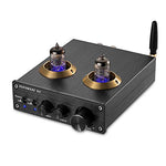 Nobsound Bluetooth Vacuum Tube Power Amplifier Class D HiFi Digital Audio Amp 100W (50W×2) (Black)
