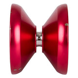 Duncan Toys Windrunner Yo-Yo [Red with Gold Splash] - Unresponsive Pro Level Aluminum Yo-Yo with Double Rim, Concave Bearing, SG Sticker Response