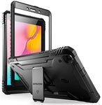 Galaxy Tab A 8.0 2019 Rugged Case with Kickstand,SM-T290 SM-T295, Poetic Full Body Shockproof Cover, Built-in-Screen Protector, Revolution, for Samsung Galaxy Tab A Tablet 8.0 Inch (2019), Black