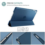 ProCase iPad 7th Generation Case iPad 10.2 Case 2019 with Tempered Glass Screen Protector, Slim Stand Hard Shell Protective Smart Cover for 7th Gen iPad 10.2 Inch 2019 (A2197 A2198 A2200) -Navy
