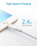 iPhone Charger, Anker Powerline Lightning Cable (3ft), MFi Certified for iPhone X / 8/8 Plus / 7/7 Plus / 6/6 Plus / 5S (White)