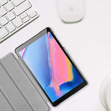 ProCase Galaxy Tab A 8 2019 Case (SM-P200 P205), Slim Light Smart Cover Stand Hard Shell Folio Case for Galaxy Tab A 8 with S Pen 8.0" 2019 -Black