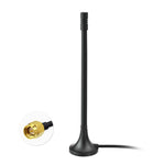 Bingfu 4G LTE 3dBi Magnetic Base SMA Male Antenna Compatible with Verizon AT&T T-Mobile Sprint Huawei Netgear 4G Wireless Router Gateway Mobile Cell Phone Signal Booster Repeater Cellular Amplifier