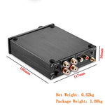 Nobsound Bluetooth Vacuum Tube Power Amplifier Class D HiFi Digital Audio Amp 100W (50W×2) (Black)
