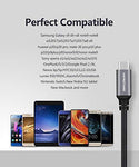 USB Type C Cable 5-Pack 3FT,SMALLElectric Nylon Braided USB Type A to C Fast Charger Cords for Samsung Galaxy Note 9 8,S8 S9 S10 Plus S10e,Google Pixel,Nintendo Switch,Nexus,LG V30 V20 G6 5,(Black)