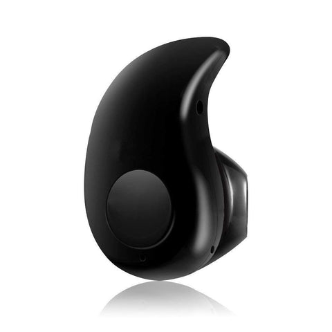 Mini Waterproof Wireless Earbud, Sweatproof Bluetooth Earphone with Mic Headphone, Single Invisible Sports In Ear Headset (Black)