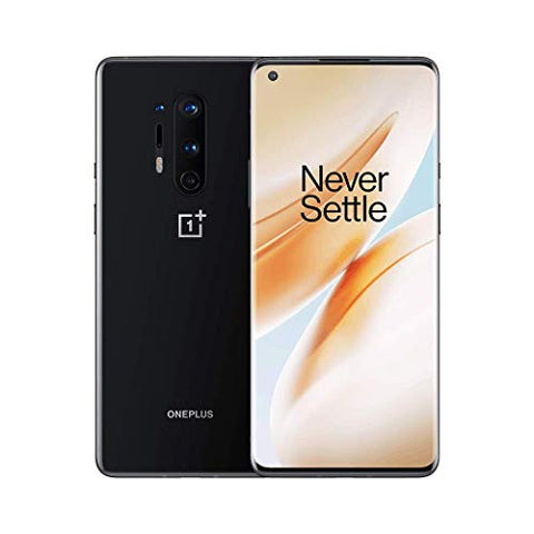 OnePlus 8 Pro Onyx Black, 5G Unlocked Android Smartphone U.S Version, 12GB RAM+256GB Storage, 120Hz Fluid Display,Quad Camera, Wireless Charge, with Alexa Built-in