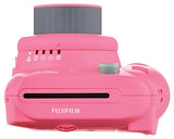 Fujifilm Instax Mini 9 Instant Camera (Flamingo Pink), 6 Single Pack Instant Film (60 Sheets), and Instax Groovy Case Bundle