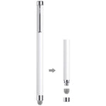 Stylus, ChaoQ 4 Pcs Mesh Fiber Tip Stylus Pens for Universal Touch Screens Devices, with 4 Extra Replaceable Mesh Fiber Tips and 4 Extra Rubber Tips