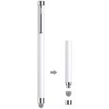 Stylus, ChaoQ 4 Pcs Mesh Fiber Tip Stylus Pens for Universal Touch Screens Devices, with 4 Extra Replaceable Mesh Fiber Tips and 4 Extra Rubber Tips