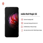Nubia RedMagic 5G Game Mobile Phone 8GB RAM 128GB ROM Snapdragon865 6.65" 64MP 4500mAh NFC Android 10 Smartphone