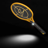 ZAP IT! Mini Bug Zapper - Rechargeable Mosquito, Fly Killer and Bug Zapper Racket - 4,000 Volt - USB Charging, Super-Bright LED Light to Zap in The Dark - Safe to Touch