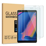 (2-Packs) PULEN Tempered Glass Screen Protector for Samsung Galaxy Tab A 8 2019 P200/P205 (8.0 Inch,with S Pen Model),HD Clear No Bubble Anti-Scratch Easy Installtion 9H Hardness