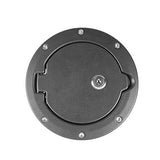 Hooke Road Locking Fuel Gas Tank Cap Cover for 1997-2006 Jeep Wrangler TJ