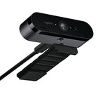 Logitech BRIO Ultra HD Webcam for Video Conferencing, Recording, and Streaming - Black