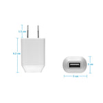 Podofo US Plug USB Power Charger AC Adapter For Amazon Kindle 3 4 5, Amazon Kindle paperwhite 2 3 (White)