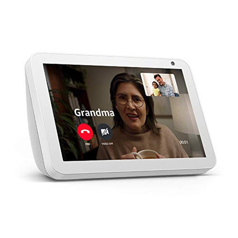 Echo Show 8 -- HD smart display with Alexa – stay connected with video calling - Sandstone