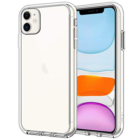 JETech Case for iPhone 11 (2019), 6.1-Inch, Shockproof Bumper Cover, Anti-Scratch Clear Back (HD Clear)