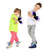 Aywewii Led Finger Gloves, Led Gloves LED Shoelaces Set Light Up Toys for Boys Girls, Flashing Gloves for Christmas Thanksgiving Birthday Glow Halloween Costume Party