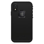Lifeproof FRĒ SERIES Waterproof Case for iPhone XR - Retail Packaging - ASPHALT (BLACK/DARK GREY)