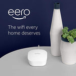 Amazon eero mesh WiFi system – router for whole-home coverage (3-pack)