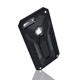 Kitoo Designed for iPhone 8 Plus Case with Kickstand, Military Grade 12ft. Drop Tested - Black