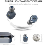 TOZO T10 Bluetooth 5.0 Wireless Earbuds with Wireless Charging Case IPX8 Waterproof TWS Stereo Headphones in Ear Built in Mic Headset Premium Sound with Deep Bass for Sport Blue