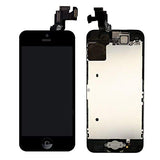 Nroech 5C Screen Replacement, Full Assembly with Front Camera, Ear Speaker, Facing Proximity Sensor, Home Button Pre-assembled, Repair Tools and Tempered Glass Screen Protector Included for 5C