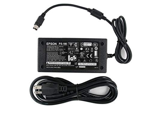 24V Replacement AC Adapter for Epson PS-180 PS-170 PS-150 PSA242 C32C825343 M159A M159B M235A M129C TM-T88II TM Series T88III POS Printer DC Charger Power Supply Cord