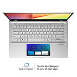 Asus Vivobook S14 S432 Thin and Light 14” FHD, Intel Core i7-8565U CPU, 8GB RAM, 512GB PCIe Nvme SSD, Ir Camera, Windows 10 Home, S432FA-AB74, Transparent Silver