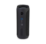 JBL Flip 4 Portable Bluetooth Wireless Speaker Bundle with Protective Travel Case - Black