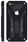 Kitoo Designed for iPhone 7 Case/Designed for iPhone 8 Case/Designed for iPhone SE 2020 Case with Kickstand, Military Grade 12ft. Drop Tested - Black