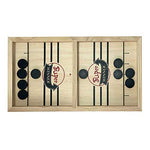Gexmil Table Desktop Battle 2 in 1 Ice Hockey Game Portable Board Games for Kids Fast Sling Puck Game,Winner Board Games Toys Party Home Interactive Games Toys