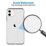 JETech Case for iPhone 11 (2019), 6.1-Inch, Shockproof Bumper Cover, Anti-Scratch Clear Back (HD Clear)