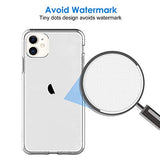 JETech Case for iPhone 11 (2019), 6.1-Inch, Shockproof Bumper Cover, Anti-Scratch Clear Back (HD Clear)