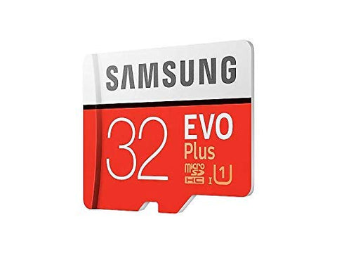Samsung 32GB EVO Plus Class 10 Micro SDHC with Adapter 80mb/s (MB-MC32GA)
